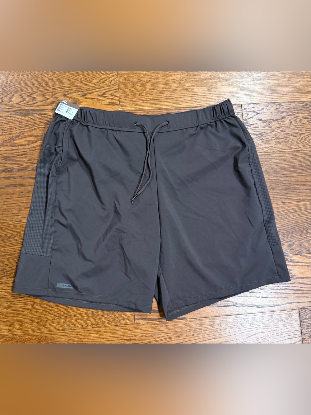 Decathlon Men’s Kalenji Running Shorts Dark Khaki Size XL NWT Quick Dry Active